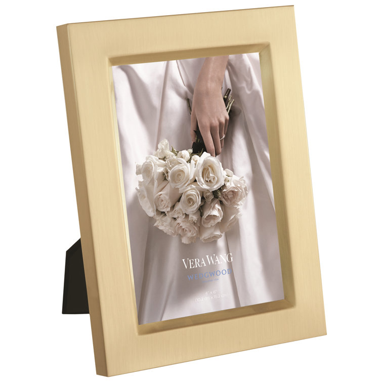 Vera Wang Silver Plated Picture Frame Perigold